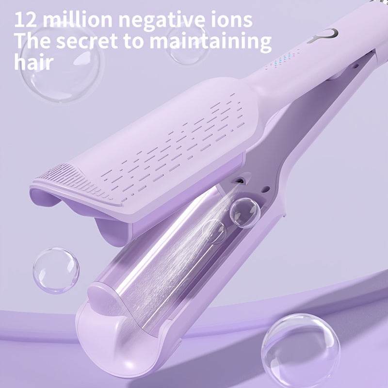 32mm Wave Curling Iron, Deep Waves, Long-Lasting Curls