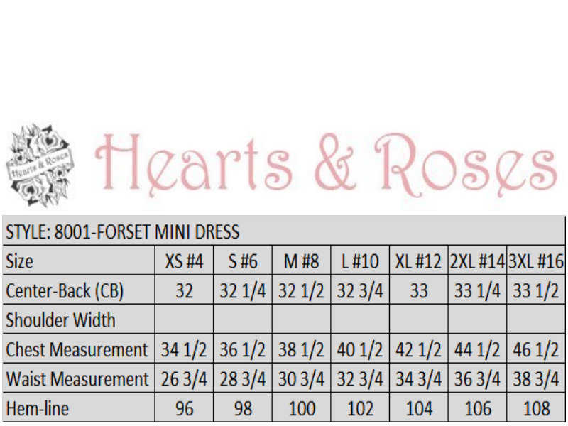 8001 Forest Mini Dress