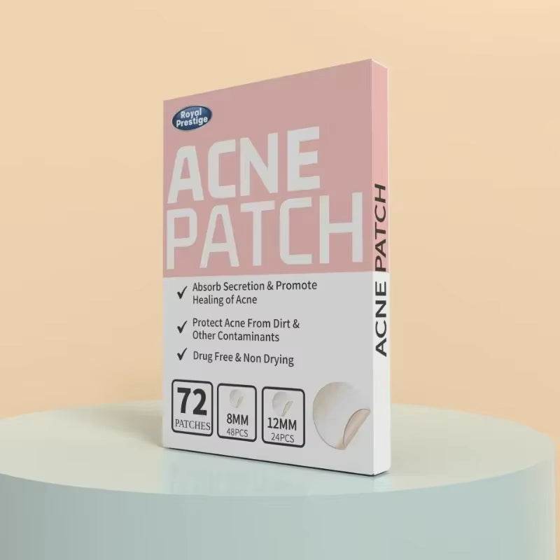 Acne Spot Healing Patches – Invisible Waterproof Stickers for Pimple Removal, Marks, and Scar Care