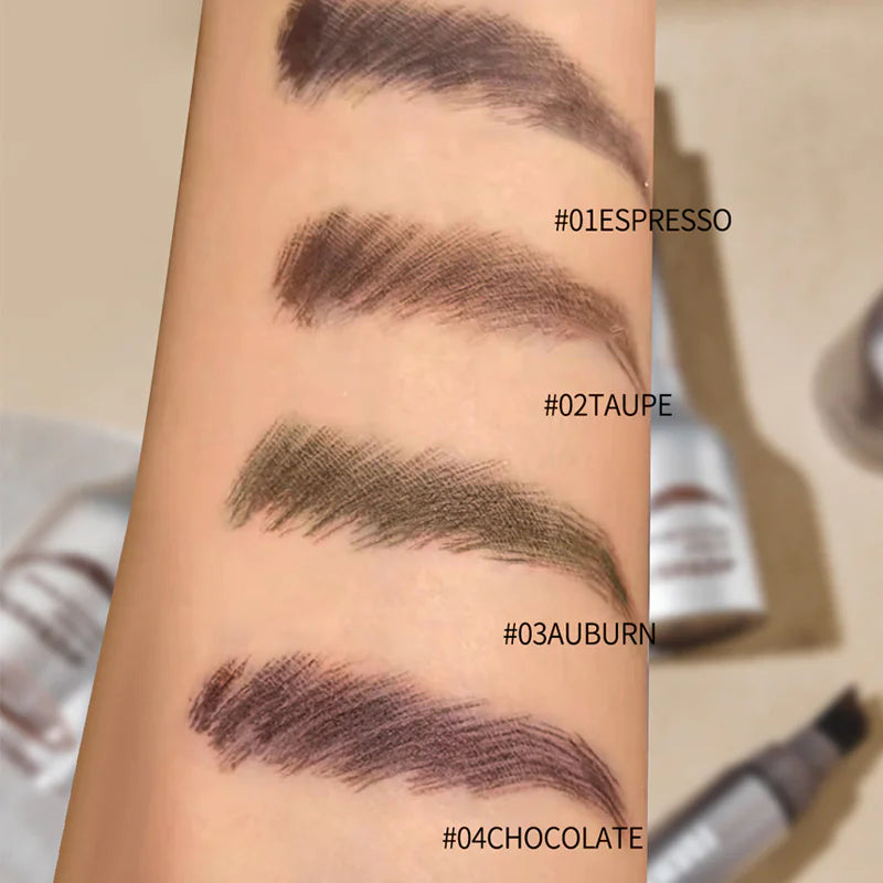 3D Eyebrow Brush with Pressing Head Eyebrow Cream