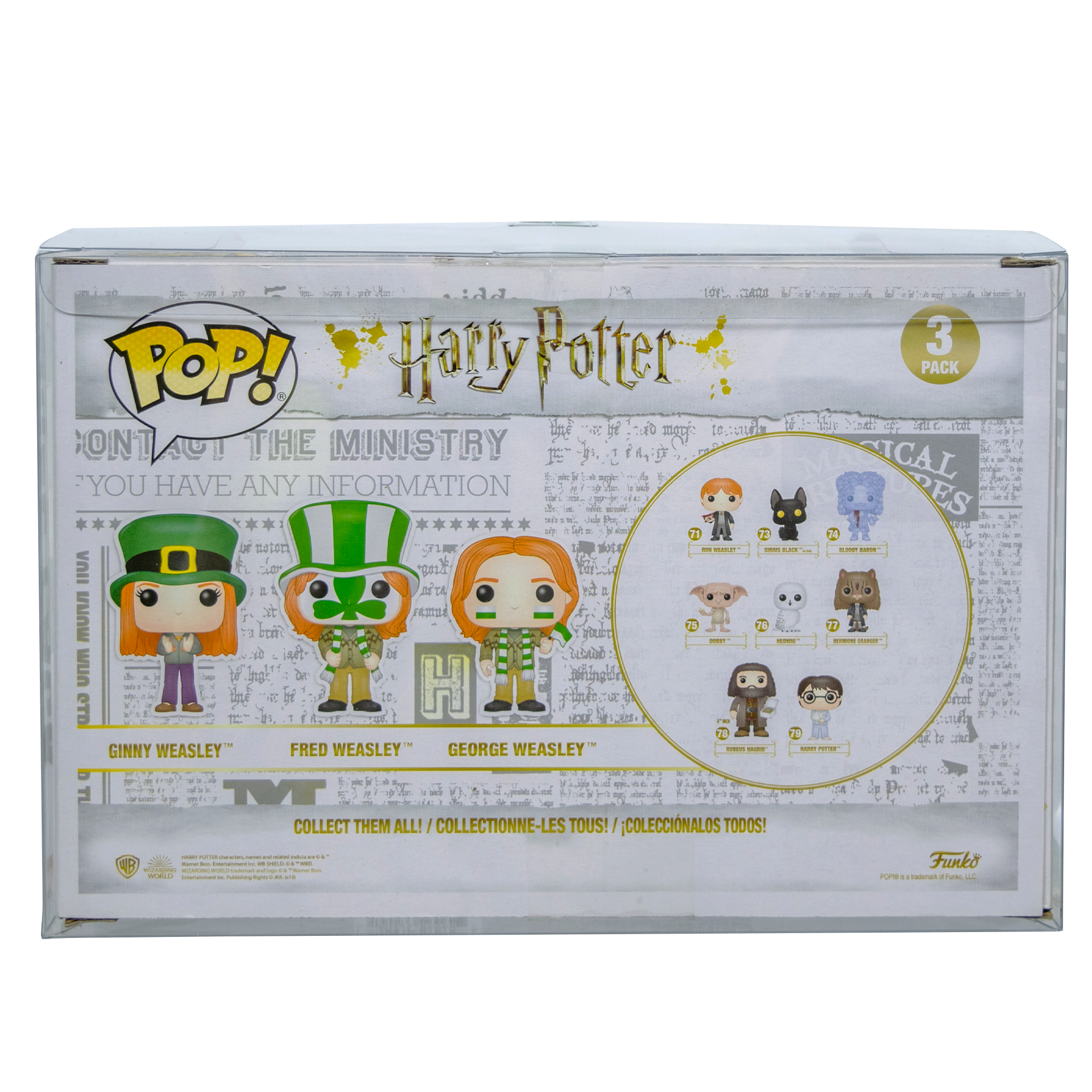 3-Pack Weasley Quidditch PopShield Protector