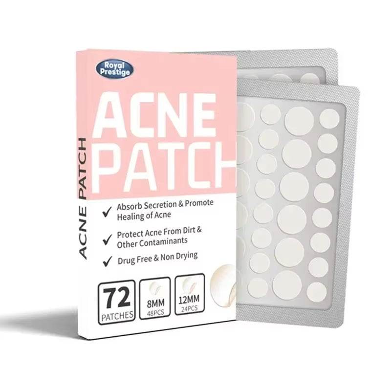 Acne Spot Healing Patches – Invisible Waterproof Stickers for Pimple Removal, Marks, and Scar Care