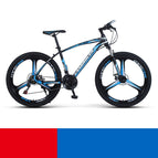 Black blue three knife wheel / 26inch 21speed