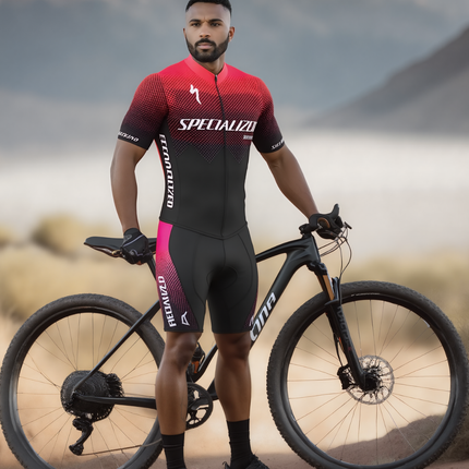 Sportswear Unisex Specialized racing cross country cycling suit