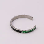Silver Green And Black