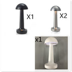 1Black1White2Silver / 1set