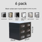 Black Hardened Style 6PCs / As Shown In The Figure