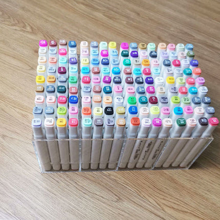 Fashion Acrylic Marker Pen Storage Rack Large Capacity
