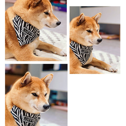Pet Shiba Inu Bib Triangle Scarf