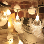 Flat ghost / 2meters 10lights warm white