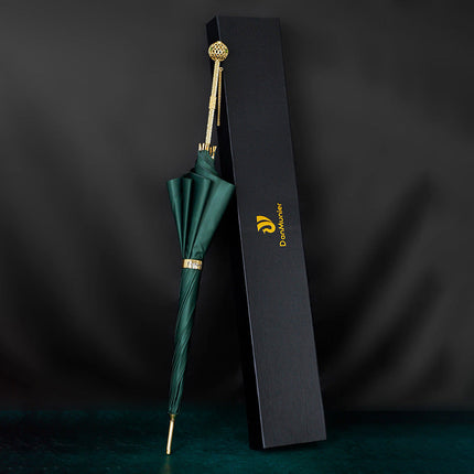 Linglong Ball Solid Color Design Art Craft Umbrella