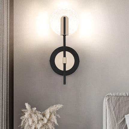 Rotatable Modern LED Bedroom Headboard Wall Lamp