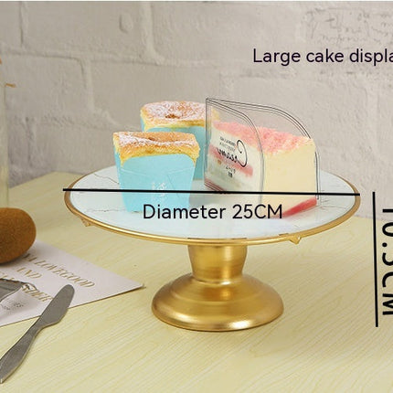 Cake Tray Ornament Decoration Props Dessert Table Display Stand