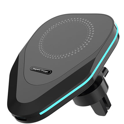 360 Degree Rotary Magnetic Adhesive Wireless Charging On-board Bracket