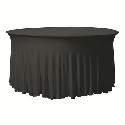 Stretch Table Cover Round Skirt Tablecloth