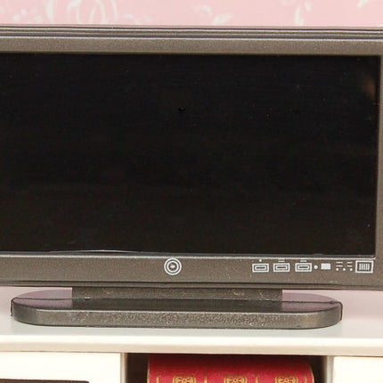 Mini Furniture Model Toys Flat Panel LCD TV