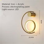 A gold left 10W / Trichromatic Dimming