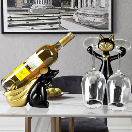 Wine Rack Modern Wine Cabinet Display Porch Dining Table Decoration
