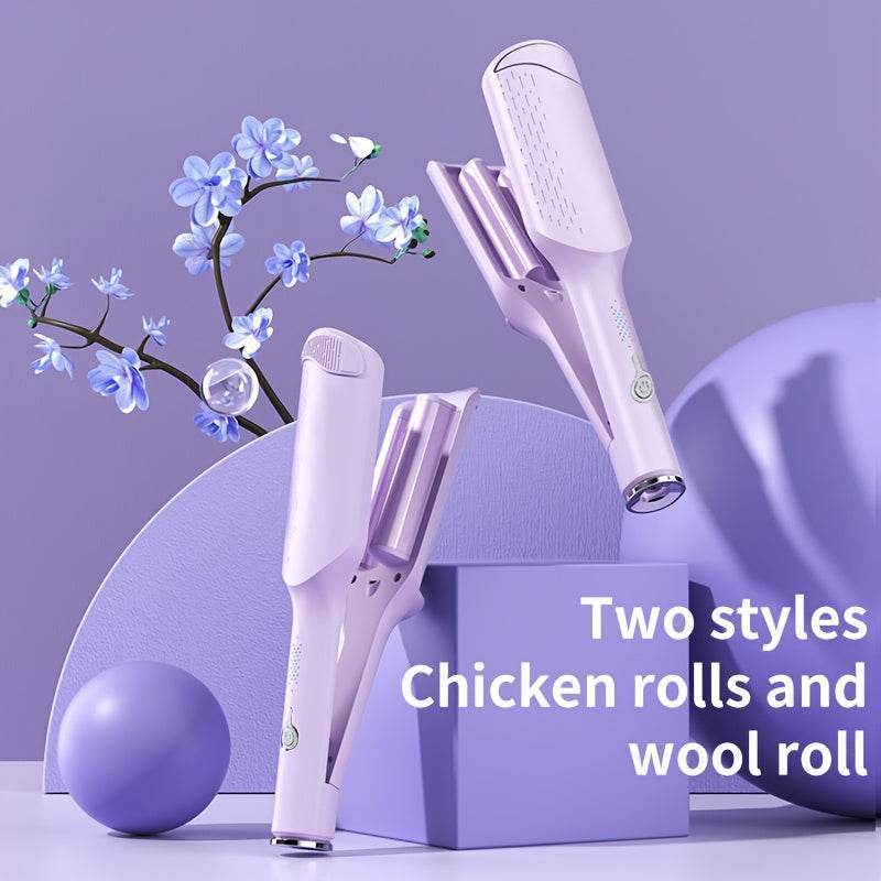 32mm Wave Curling Iron, Deep Waves, Long-Lasting Curls