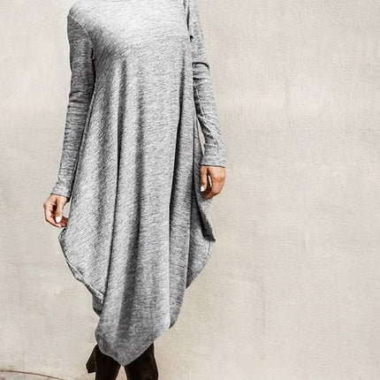 Women's Irregular Loose Plus Size Dress