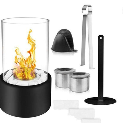 Metal Alcohol Fireplace Portable Indoor Desktop