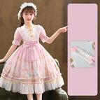 Pink skirt headdress / 110cm
