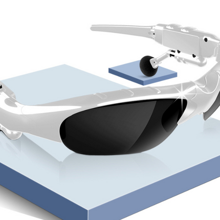Bluetooth Audio Smart Glasses with Polarized UV400 Lenses | Wireless Stereo Music & Hands-Free Calling Sunglasses