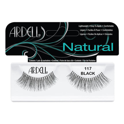 ARDELL False Eyelashes - Natural Black 117