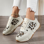 Leopard print white / Size35
