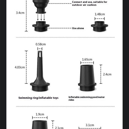 Vacuum Compression Bag Wireless Charging Electric Suction