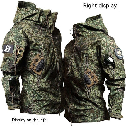 Green Camouflage Military Uniform Men's TACTICAL SUIT