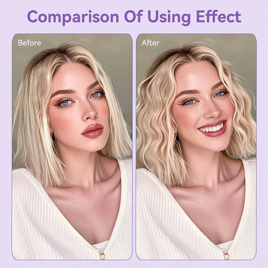 32mm Wave Curling Iron, Deep Waves, Long-Lasting Curls