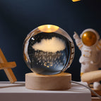 Solid Wood Lamp Holder / Raincloud 6CM