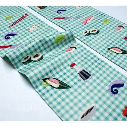 Personalized Plaid Sushi Printed Pantyhose