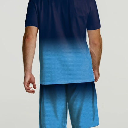 3D Digital New Print Summer Short Sleeve Shorts Leisure Sports Suit