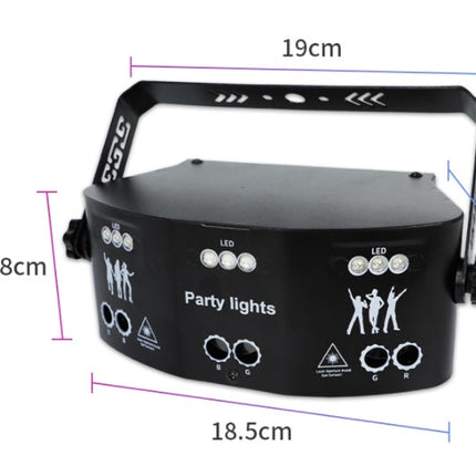 Multicolored Lights KTV Atmosphere Lights Rotating Voice