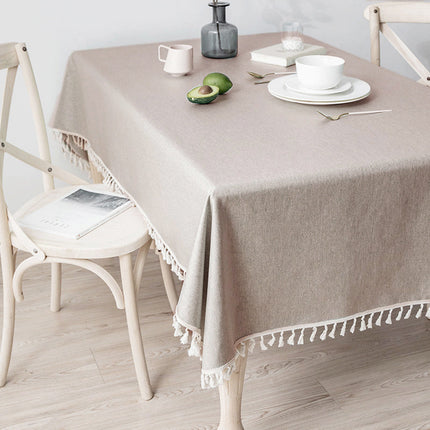 Checkered Tablecloth Rectangular Square Table Picnic Cloth