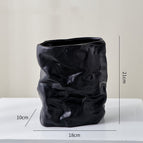 Vase black