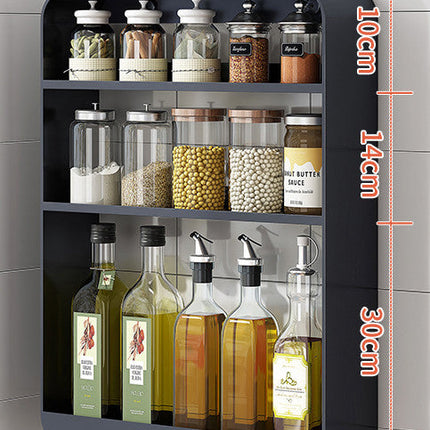 Seasoning Oil Salt Sauce Vinegar Storage Shelf Rack