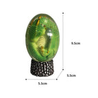 Green round base