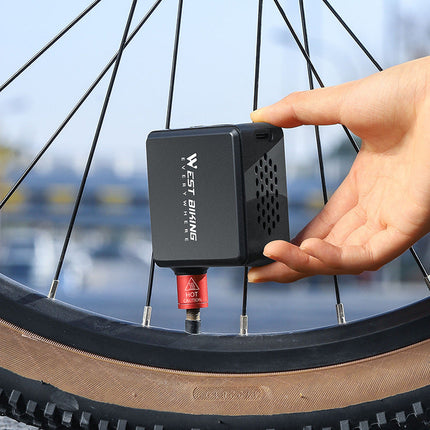 Mini Electric Tire Portable High Pressure American French Valve Road Mountain Bike Riding Air