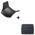 Black wall hanging L style