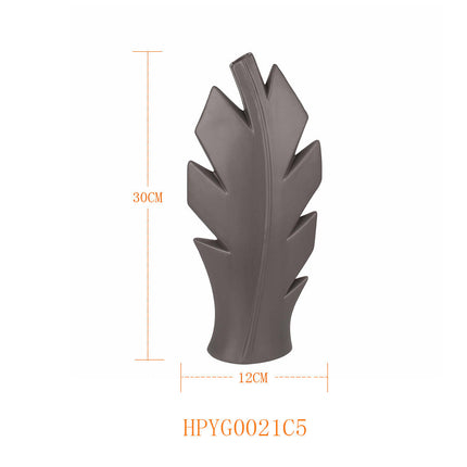 Model Room Exhibition Hall Entrance Matte Ceramic Art Vase