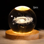 Solid Wood Lamp Holder / Nebula 6CM2pcs