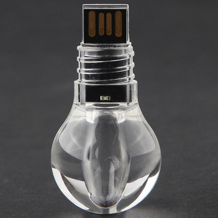 Creative Acrylic Luminous Bulb U Disk Personalized Gift Lamp