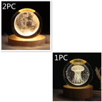 Solid Wood Lamp Holder / Set3