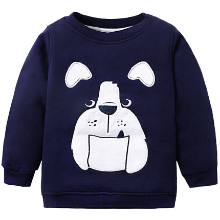 Christmas Series Sweater Children's Top Thickened