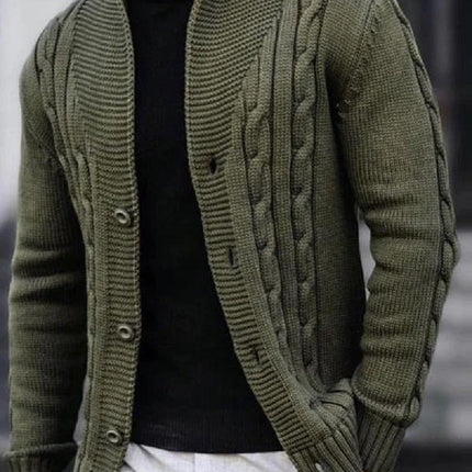 Men's Autumn Winter Sweater Coat