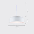 White / 35cm / Warm light