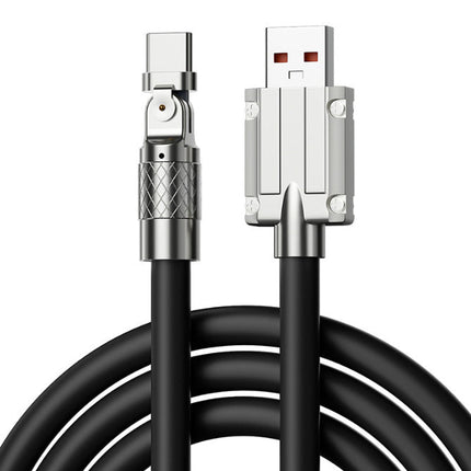 Mobile Game Rotating Elbow Data Super Fast Charge Charging Cable